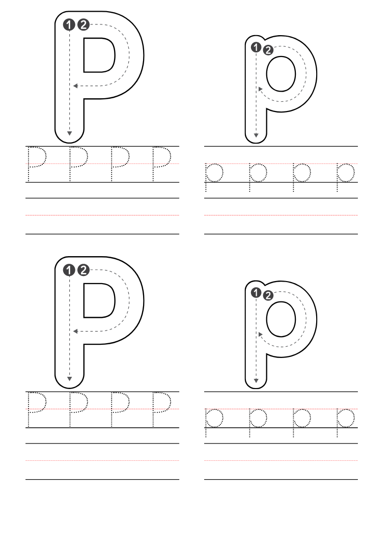 Free Printable Preschool Letter P Worksheets At Nora Weeks Blog