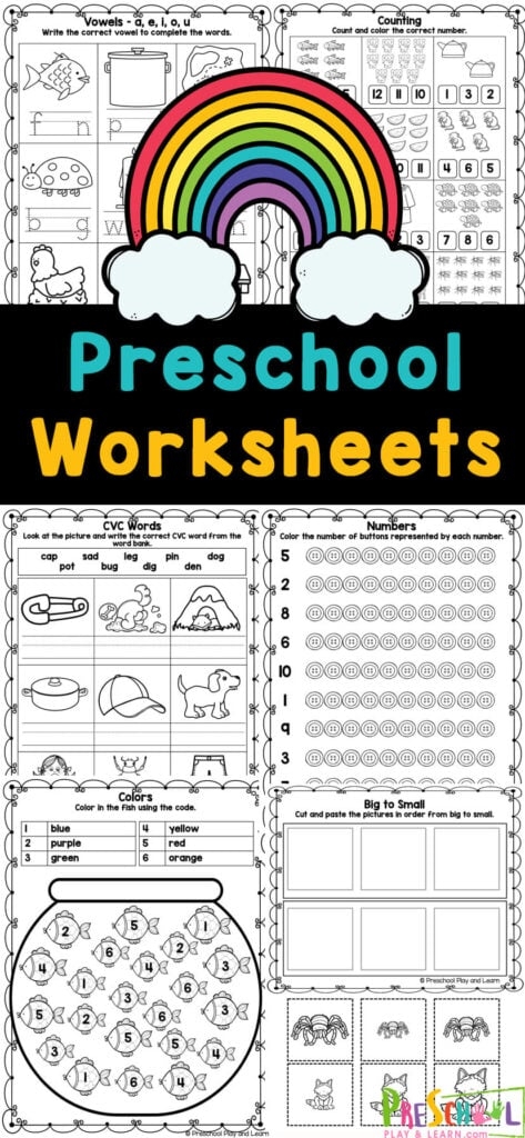 FREE Printable Preschool Worksheets Pdf Worksheets Library FREE Printable Preschool Worksheets Pdf Worksheets Library
