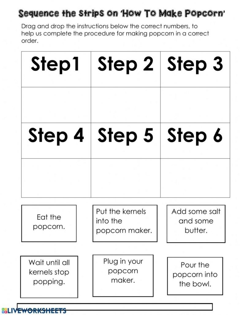 Free Printable Procedural Text Worksheets AlphabetWorksheetsFree