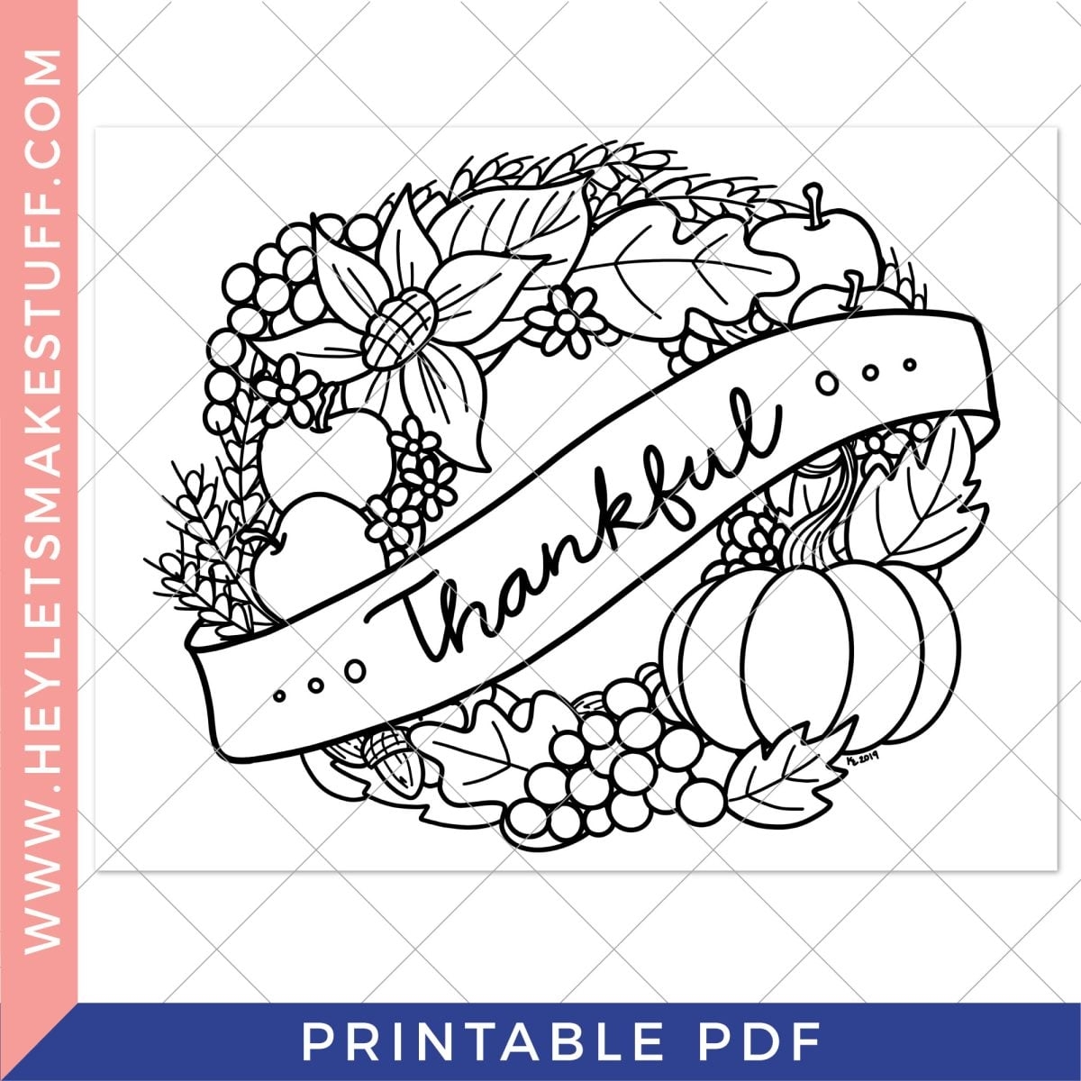 free printable thanksgiving coloring pages pdf