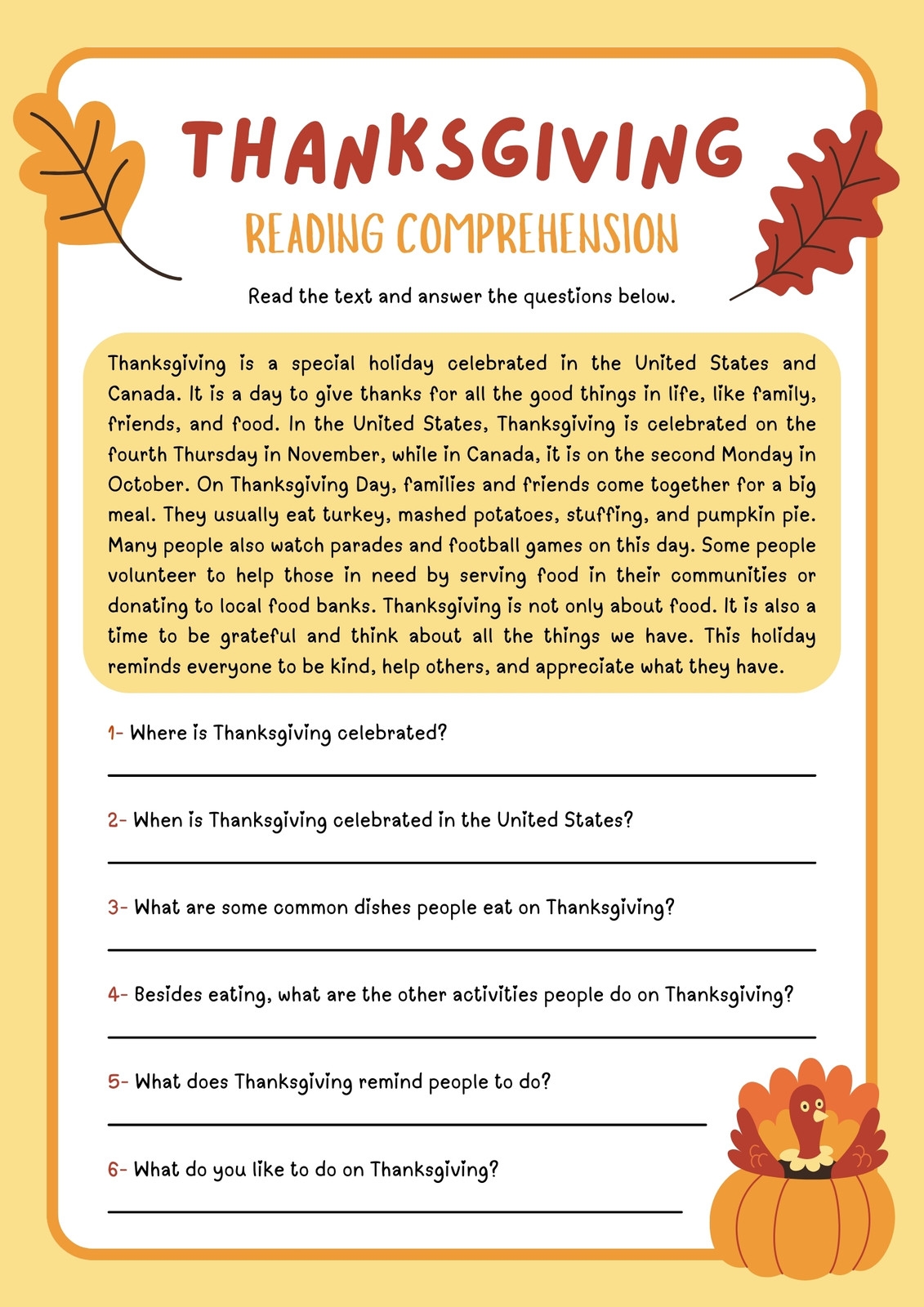thanksgiving day worksheets free thanksgiving day worksheets free