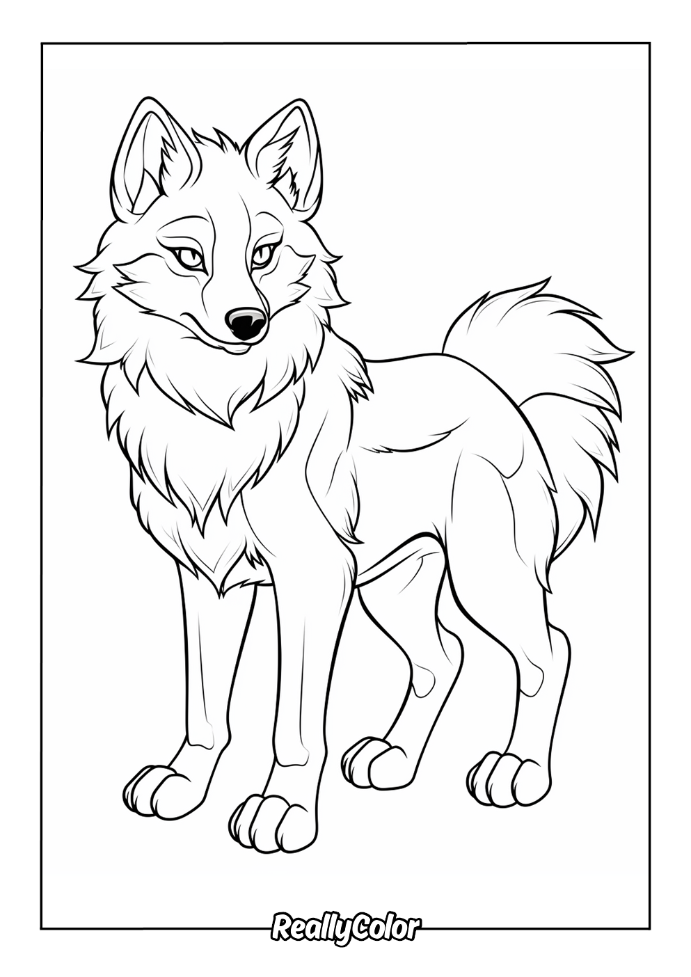 coloring pages of wolves coloring pages of wolves