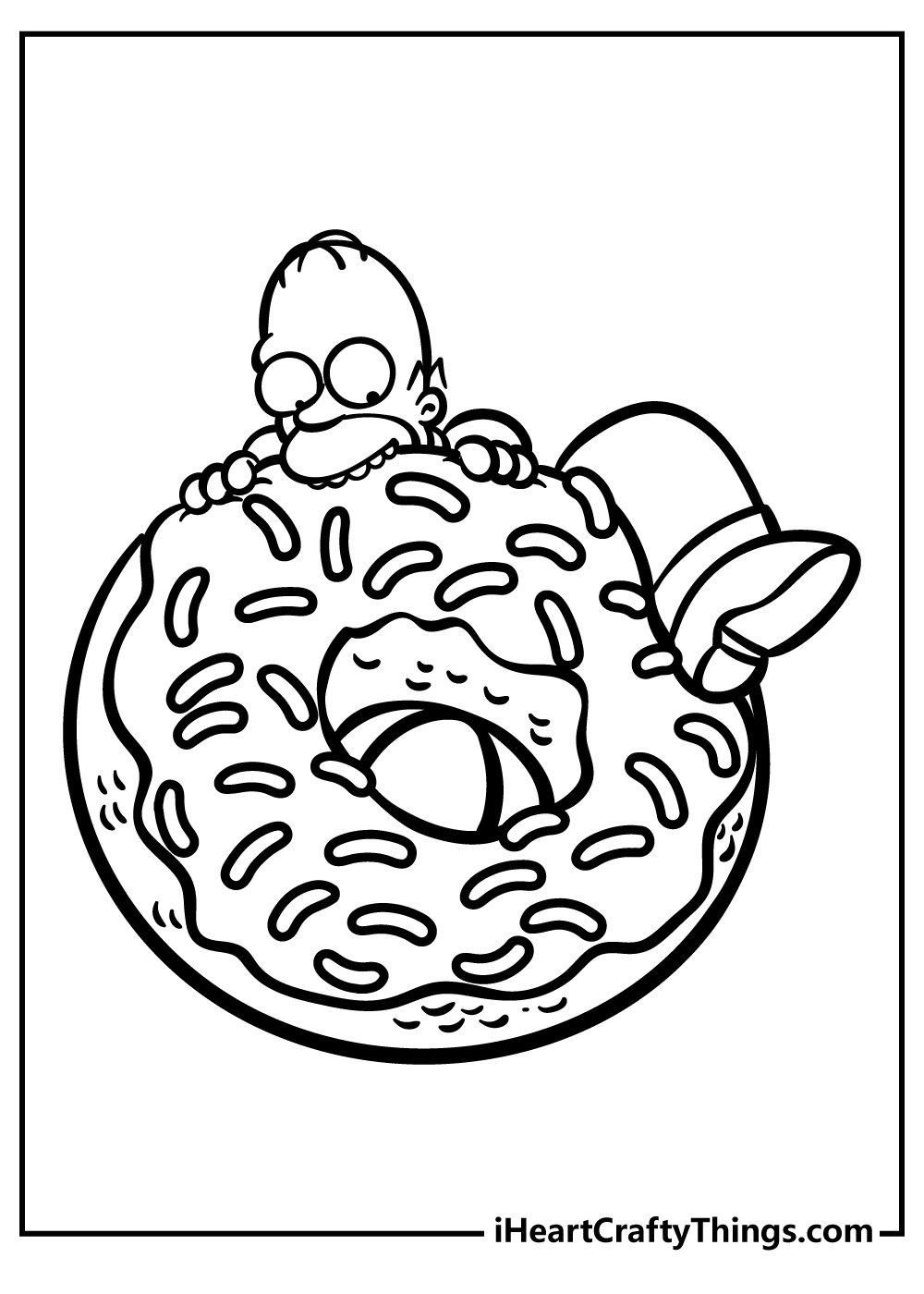 Free The Simpsons Coloring Pages 46 Printables For Kids 