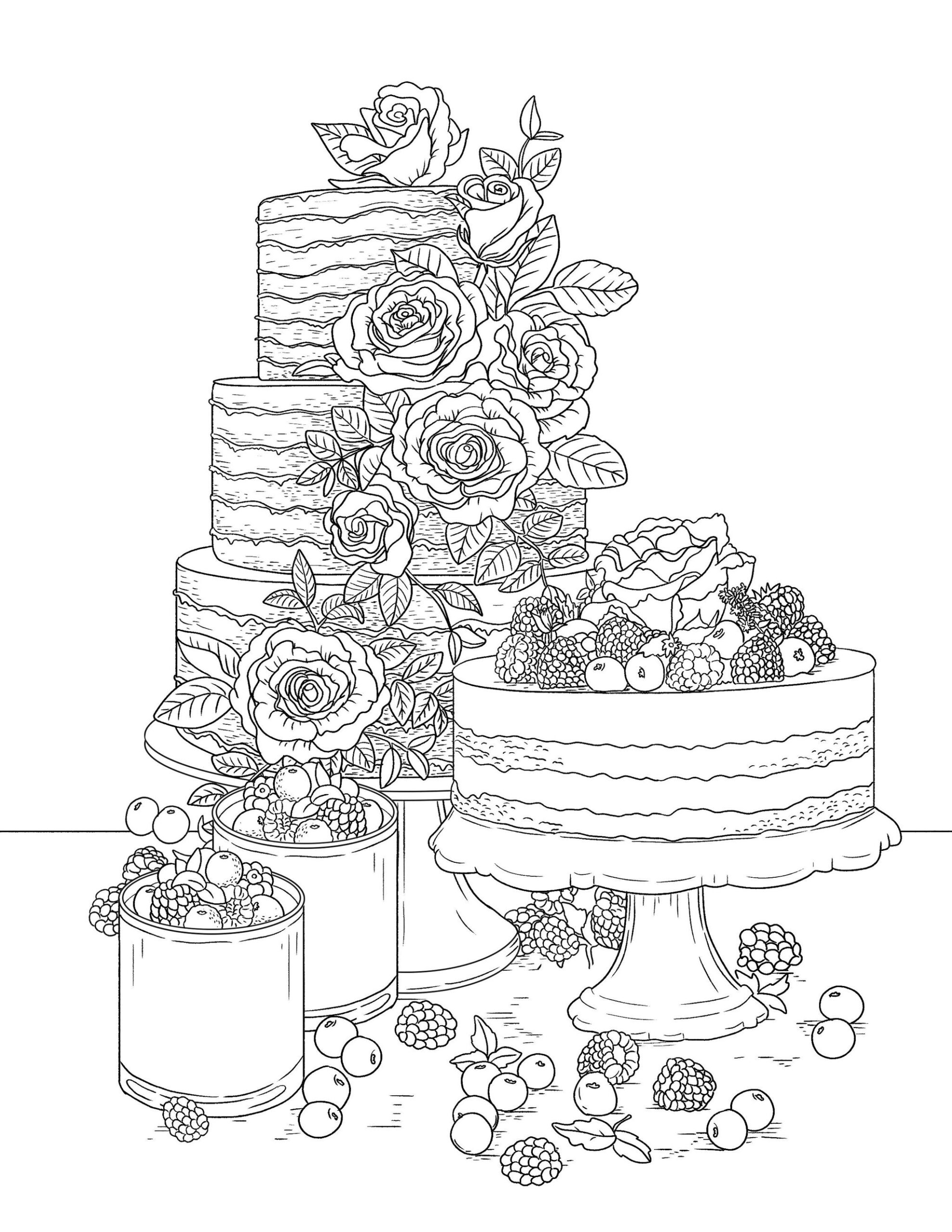 Freebie Friday 08 28 20 Free Sweet Treats Coloring Page