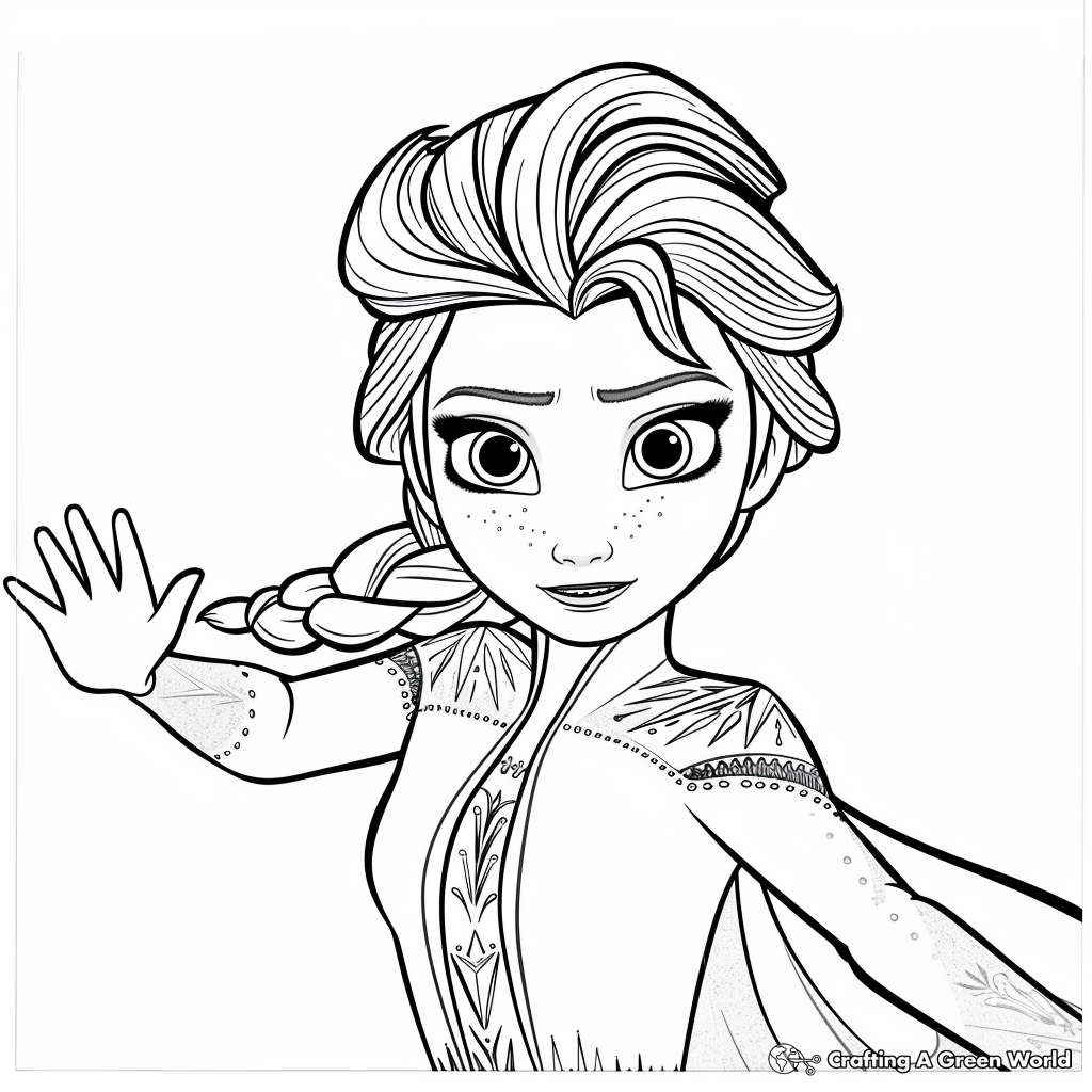Frozen 2 Coloring Pages Free Printable 