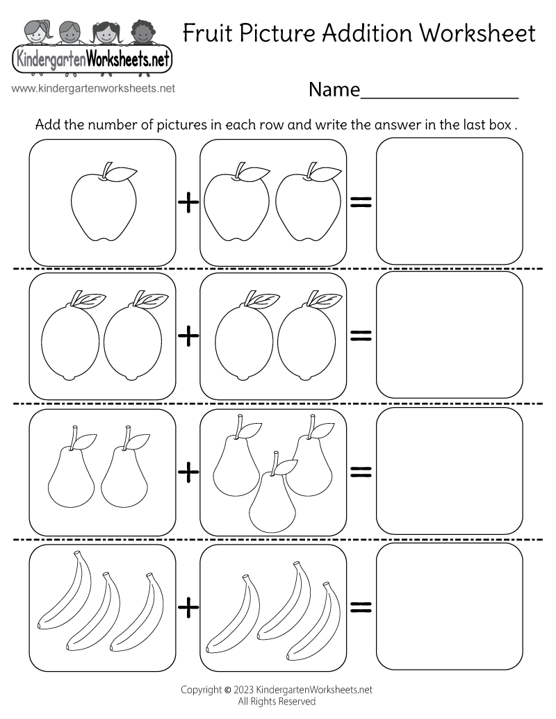 free online kindergarten worksheets