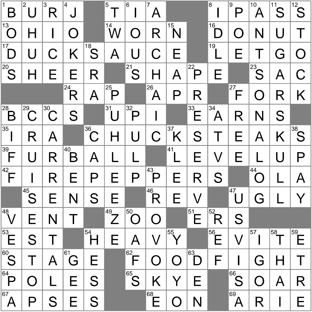 take a break crossword clue