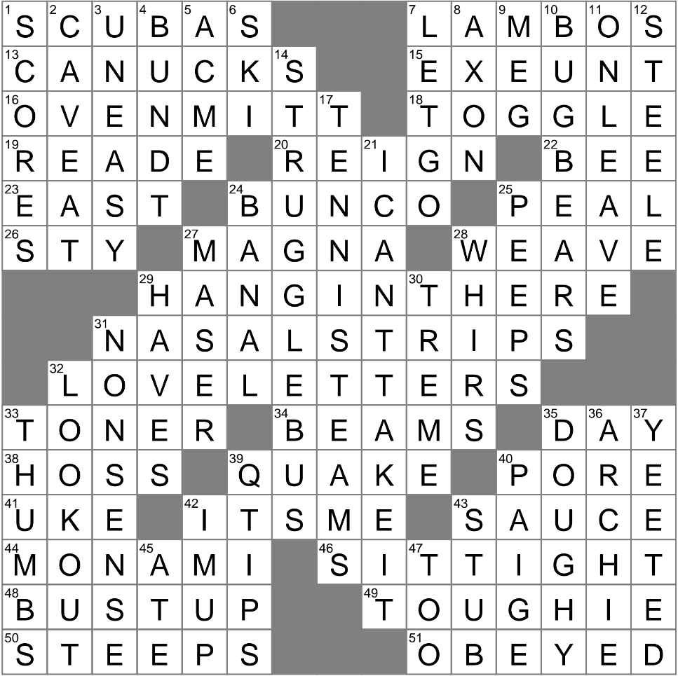 Globe Direction Crossword Clue Archives LAXCrossword