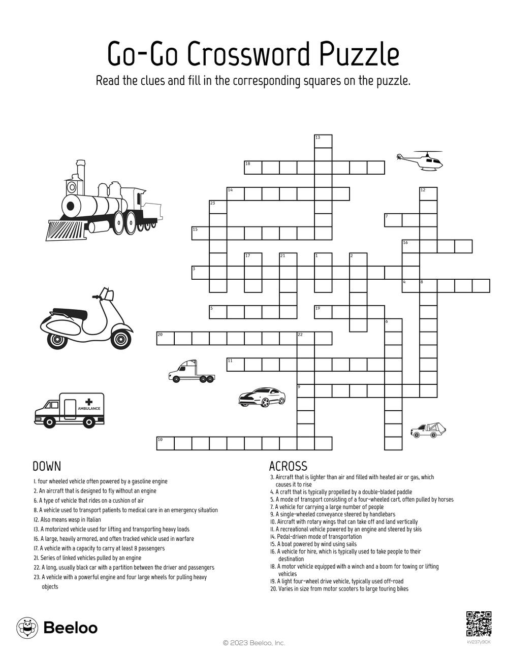 loads and loads crossword
