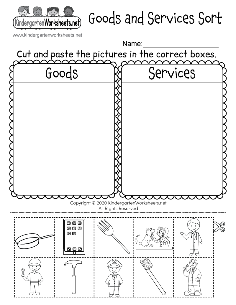 Goods And Services Worksheet Free Printable Digital PDF Goods And Services Worksheet Free Printable Digital PDF