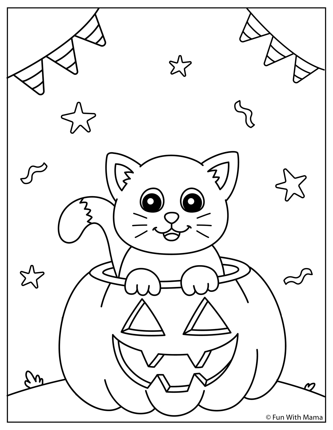 halloween printables for kindergarten