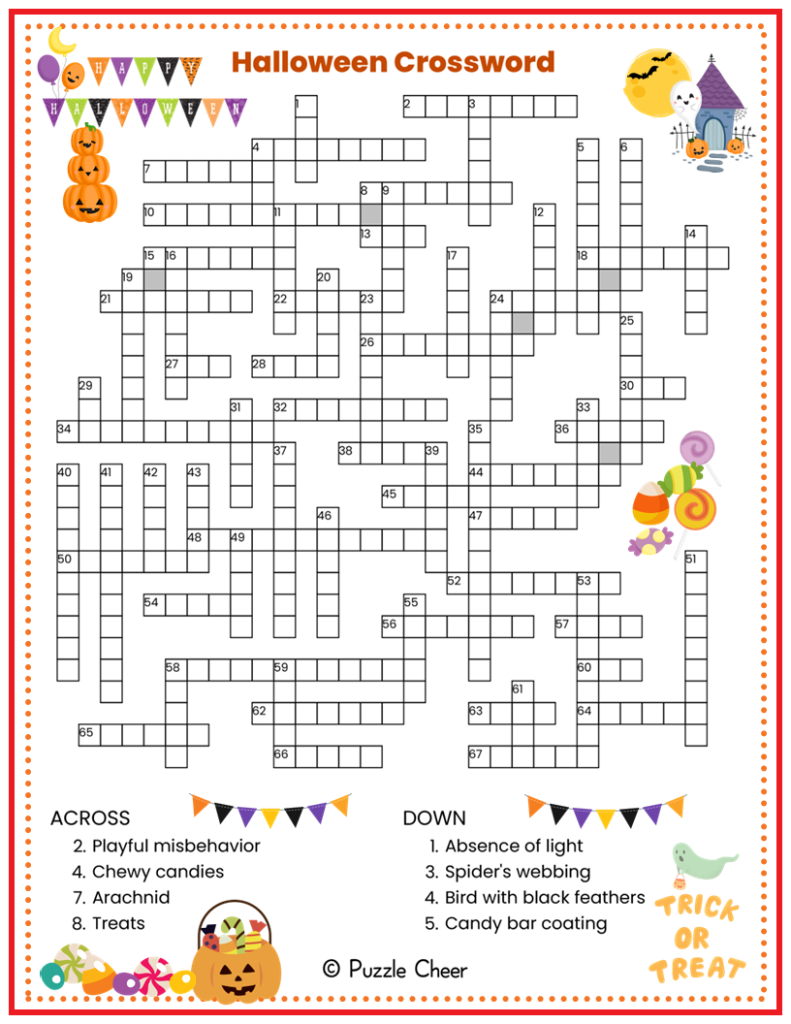 free printable halloween word puzzles free printable halloween word puzzles
