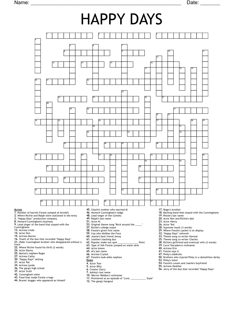 happy crossword puzzle clue happy crossword puzzle clue