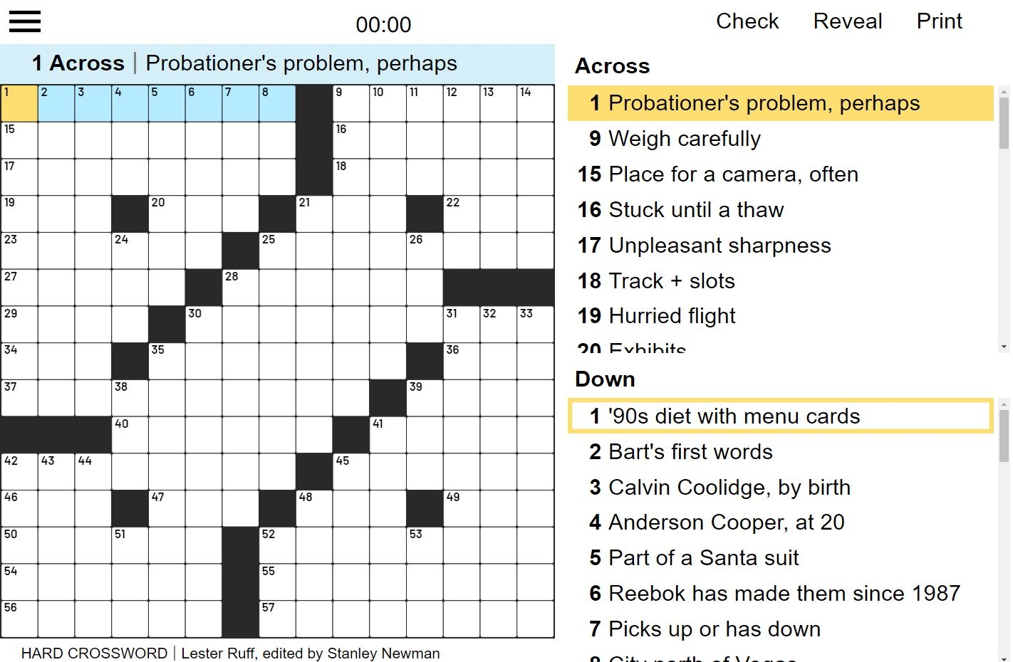 crossword clue difficult