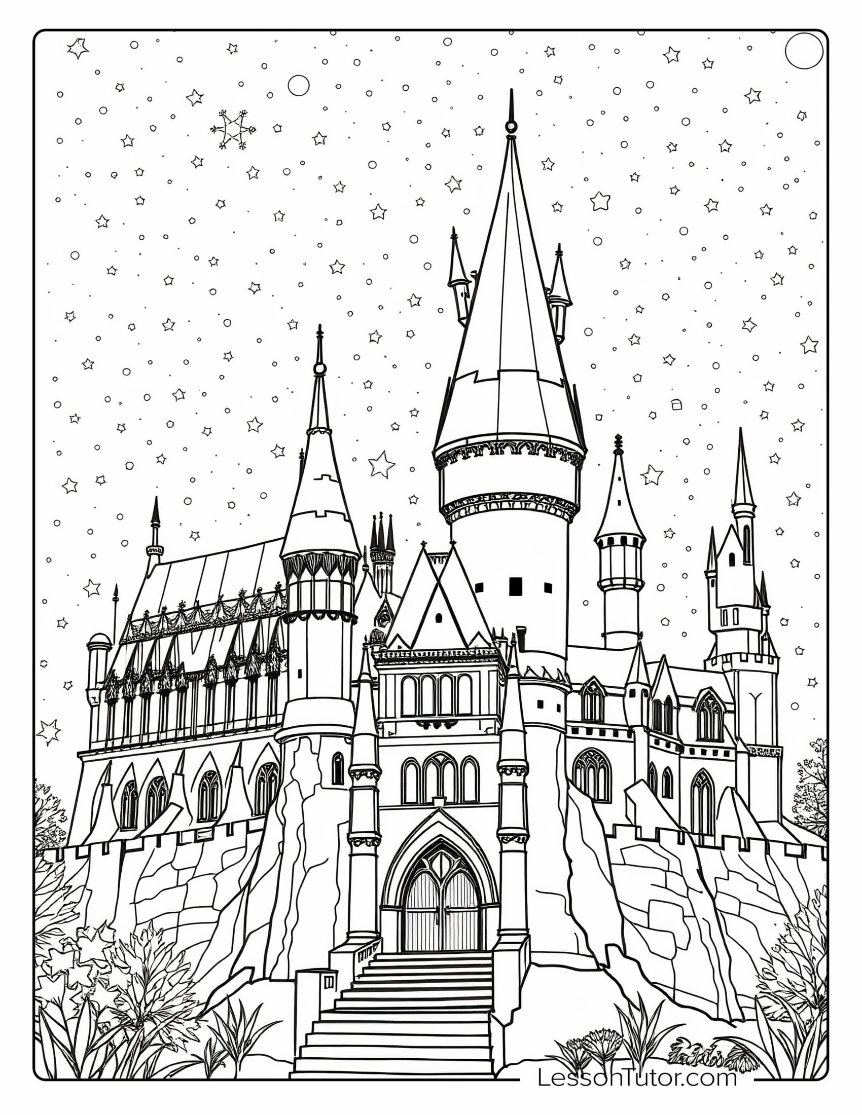 harry potter coloring sheets