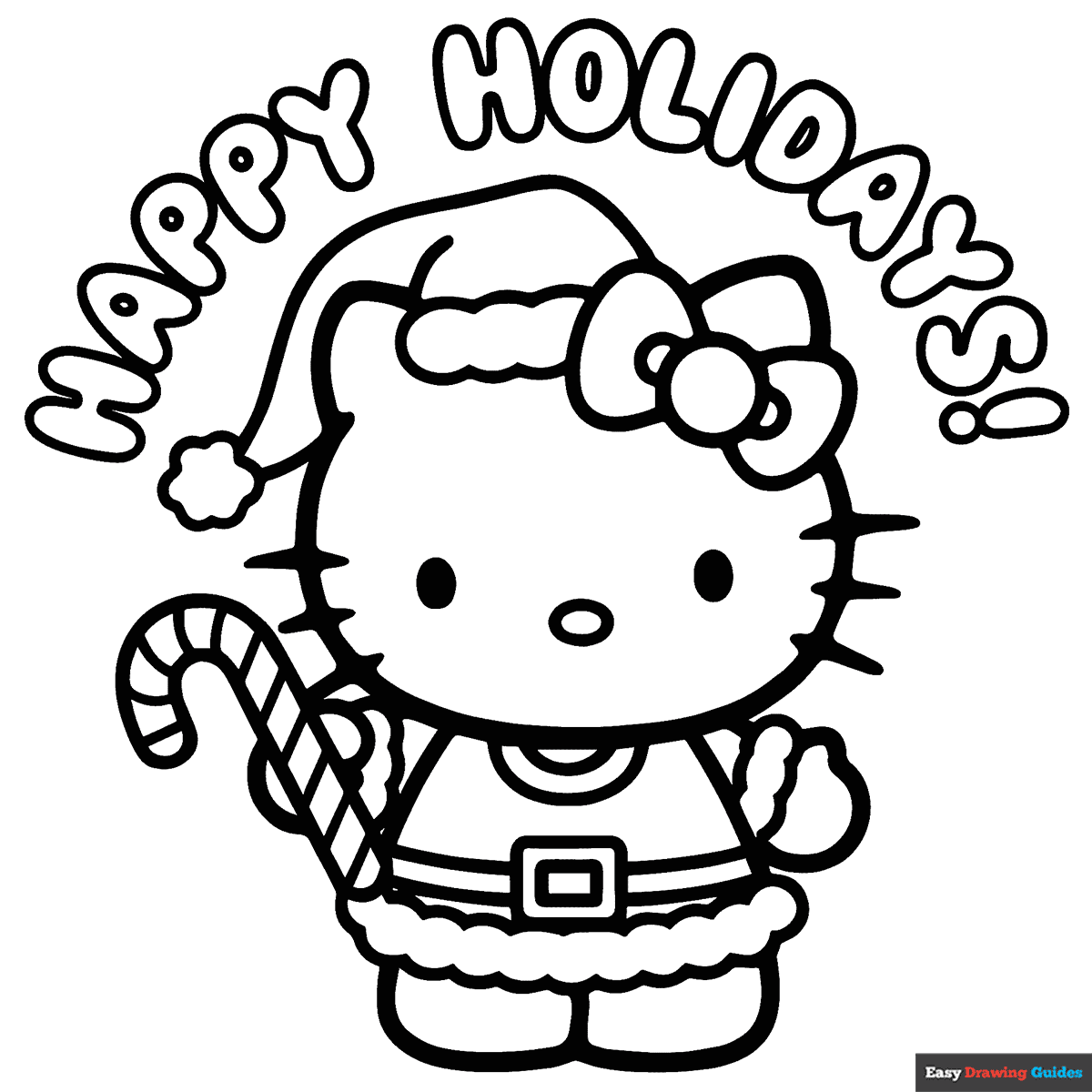 hello kitty printable coloring book