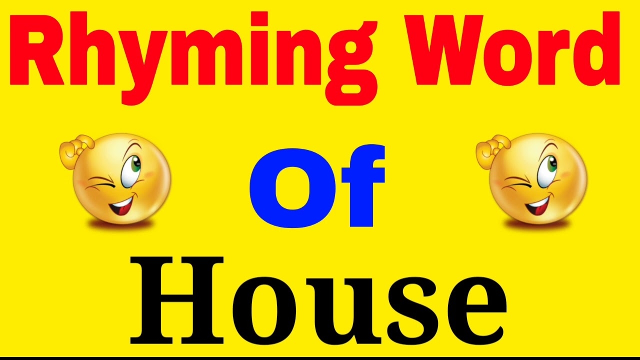 House Ka Rhyming Word 2 Rhyming Words Of House House Ka Rhyming Word Kya Hai YouTube