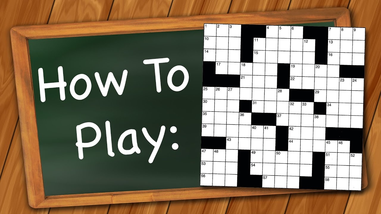 How To Play Crossword YouTube How To Play Crossword YouTube