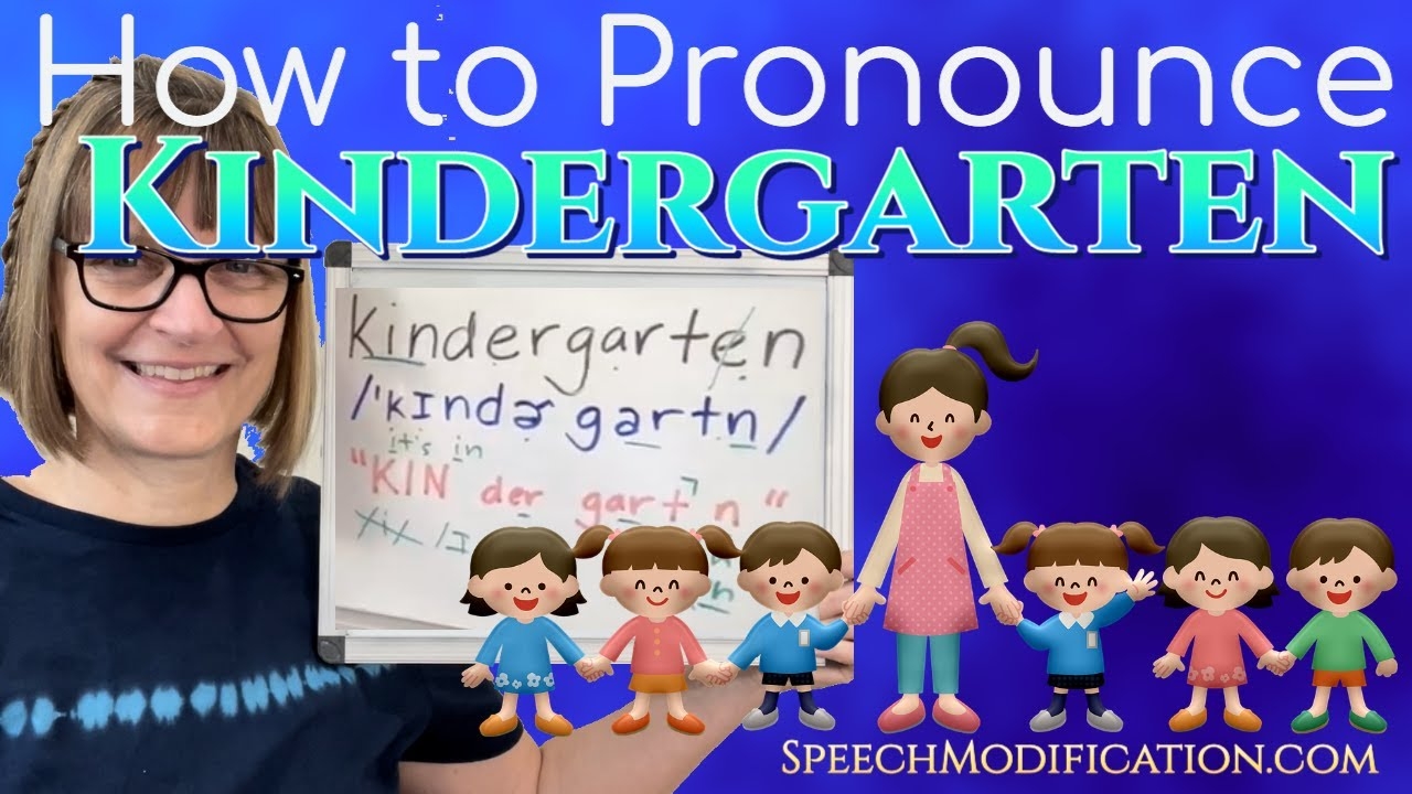How To Pronounce Kindergarten and Garden YouTube How To Pronounce Kindergarten and Garden YouTube