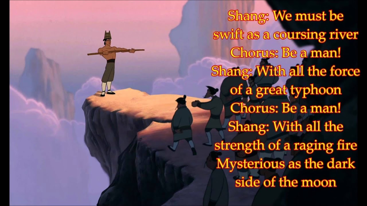 I ll Make A Man Out Of You w Lyrics From Disney s Mulan YouTube