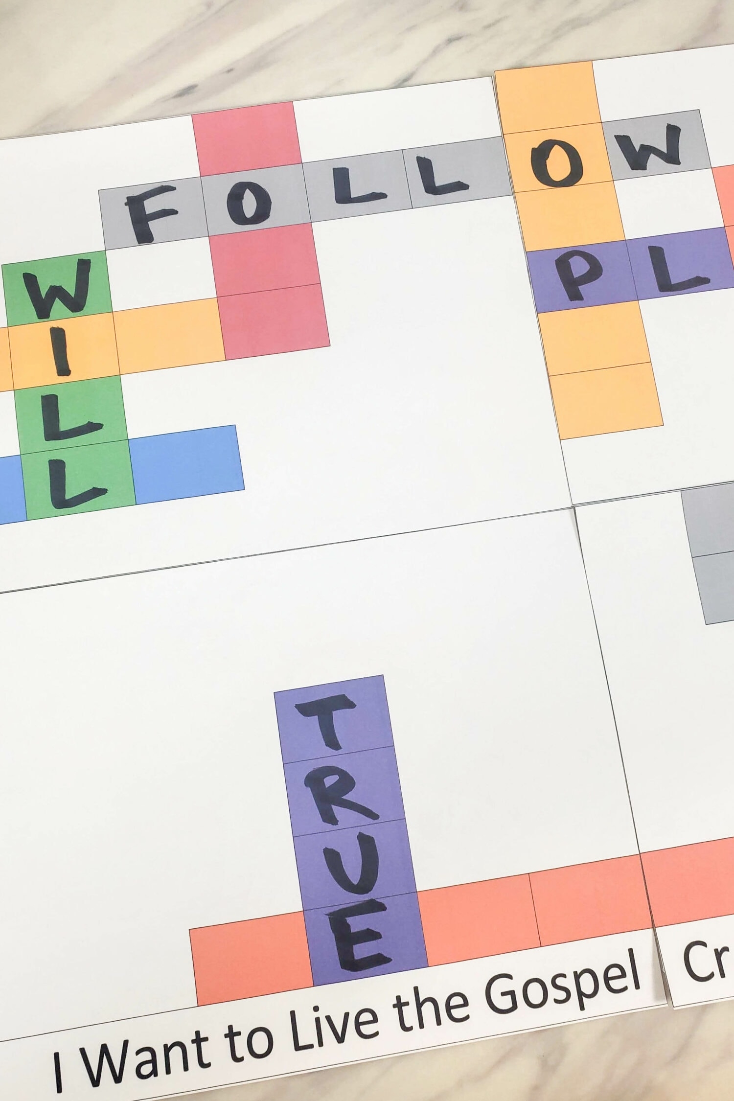 way to live crossword clue