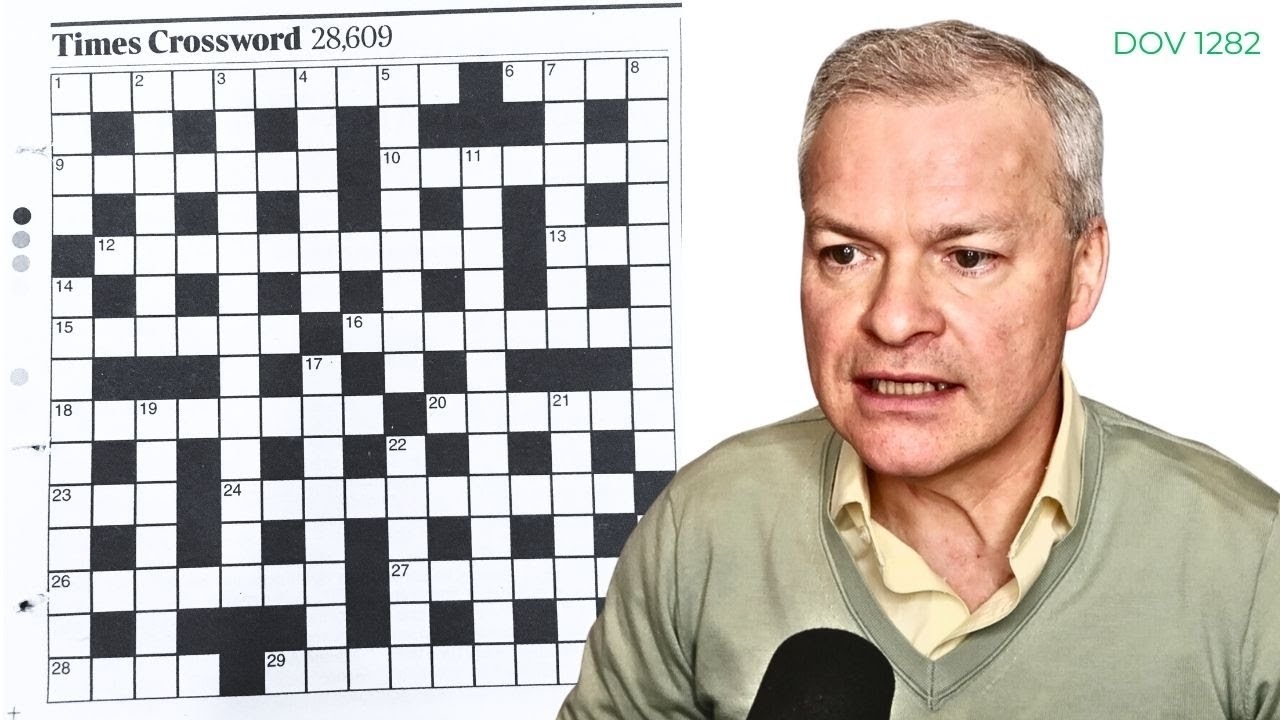 Inside The Cryptic Crossword Expert Solves Times Puzzle With Commentary YouTube