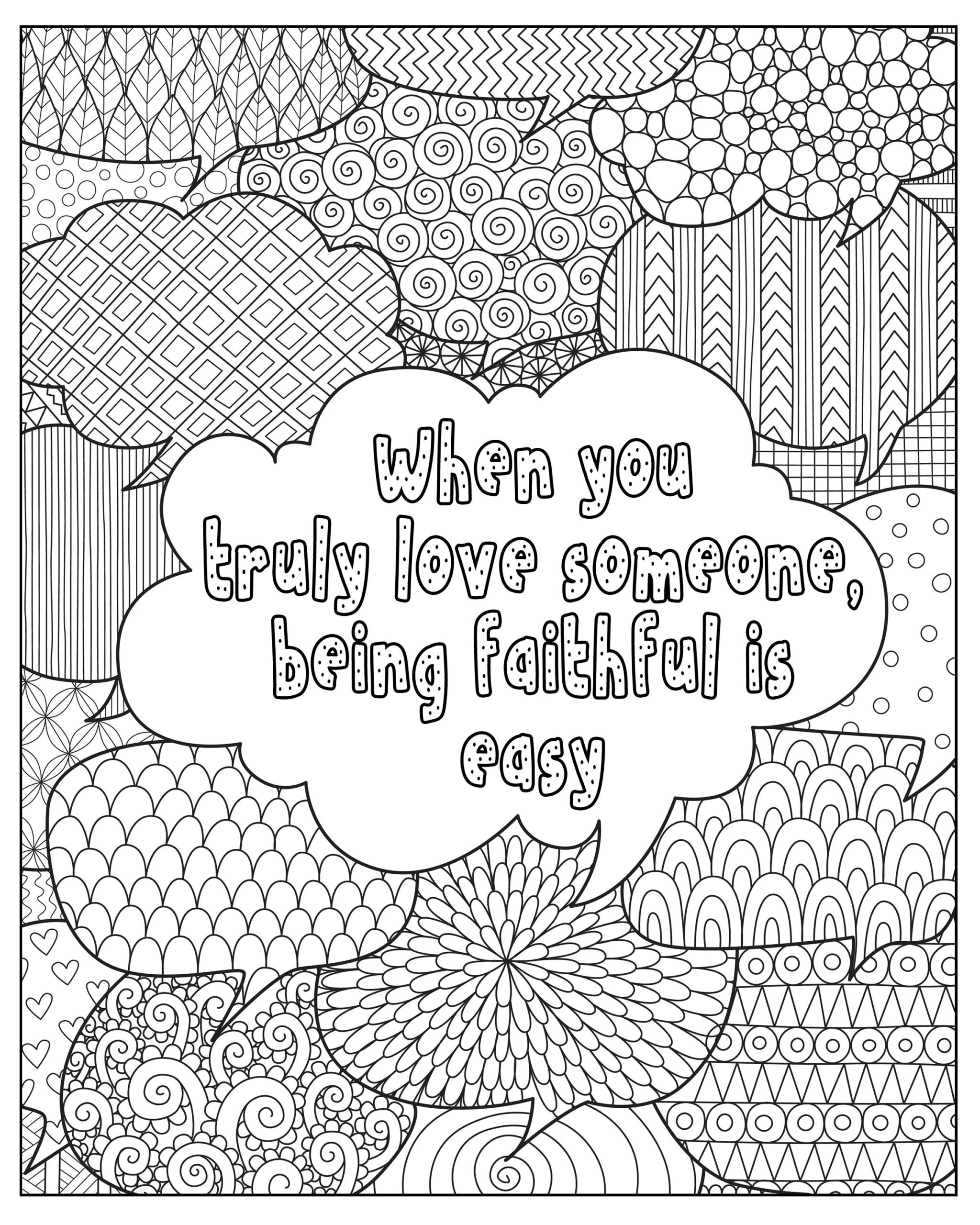 colouring pages positive quotes colouring pages positive quotes