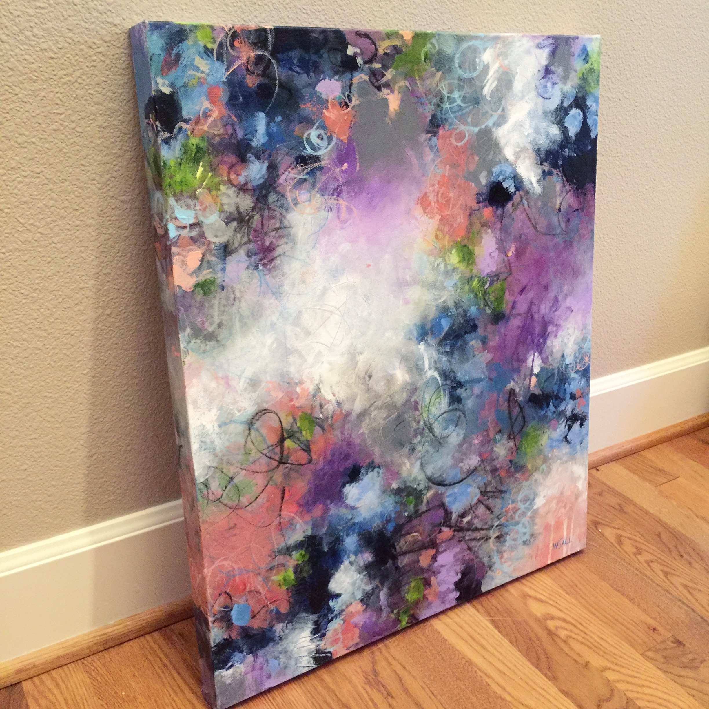 Instagram Introduction Of Contemporary Artist Paulette Insall In Portland Oregon Expressive Nature Inspired Abstract Art For Sale Tucson Phoenix Arizona Paulette Insall Artist