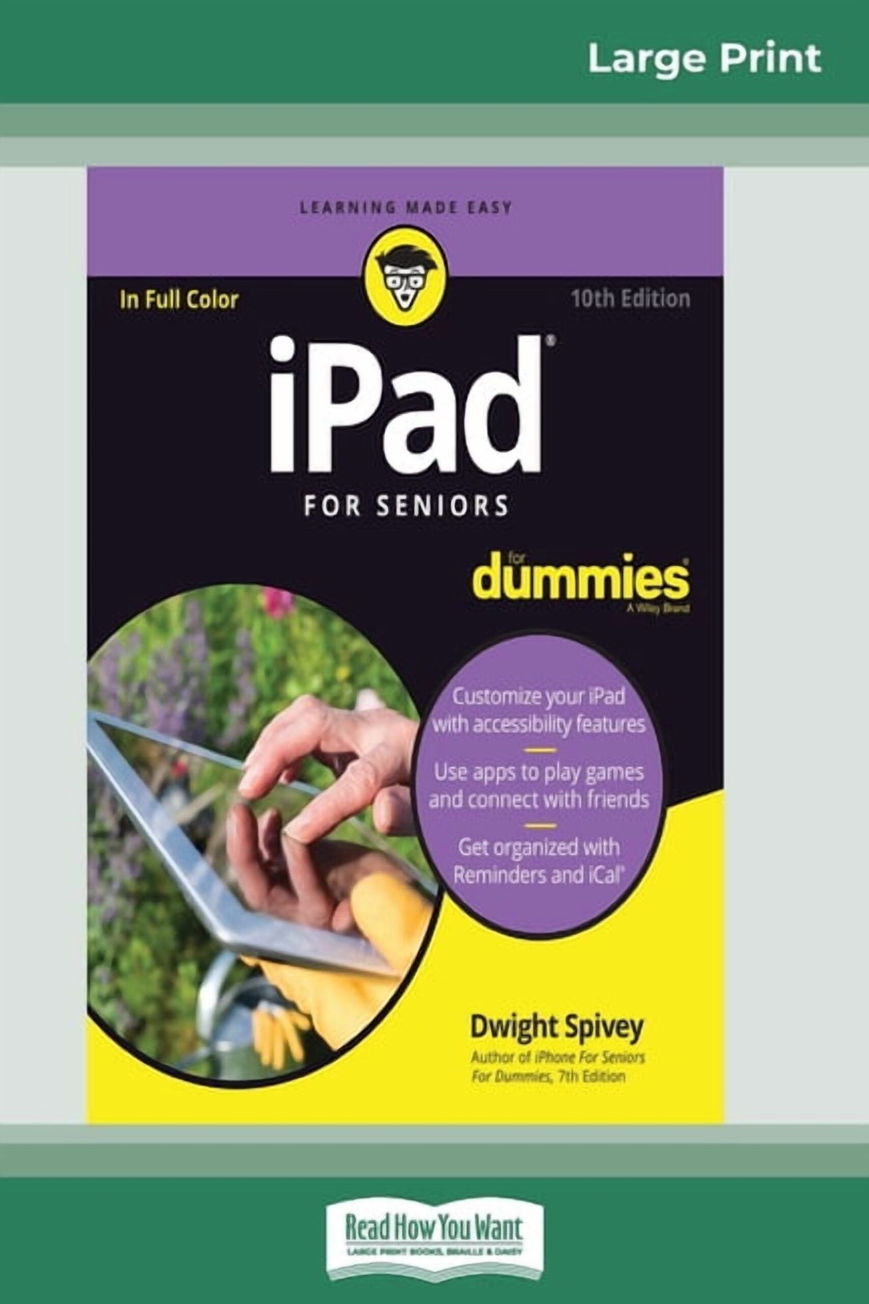 IPad For Seniors For Dummies 10th Edition 16pt Large Print Edition Paperback Walmart