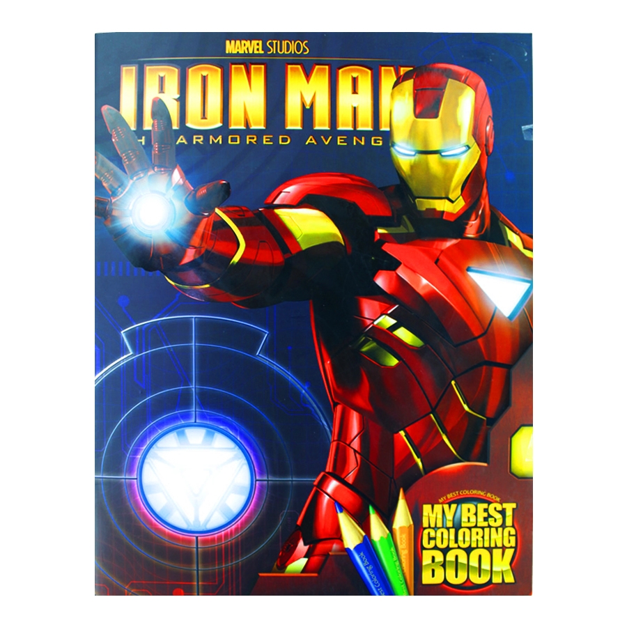 iron man coloring book
