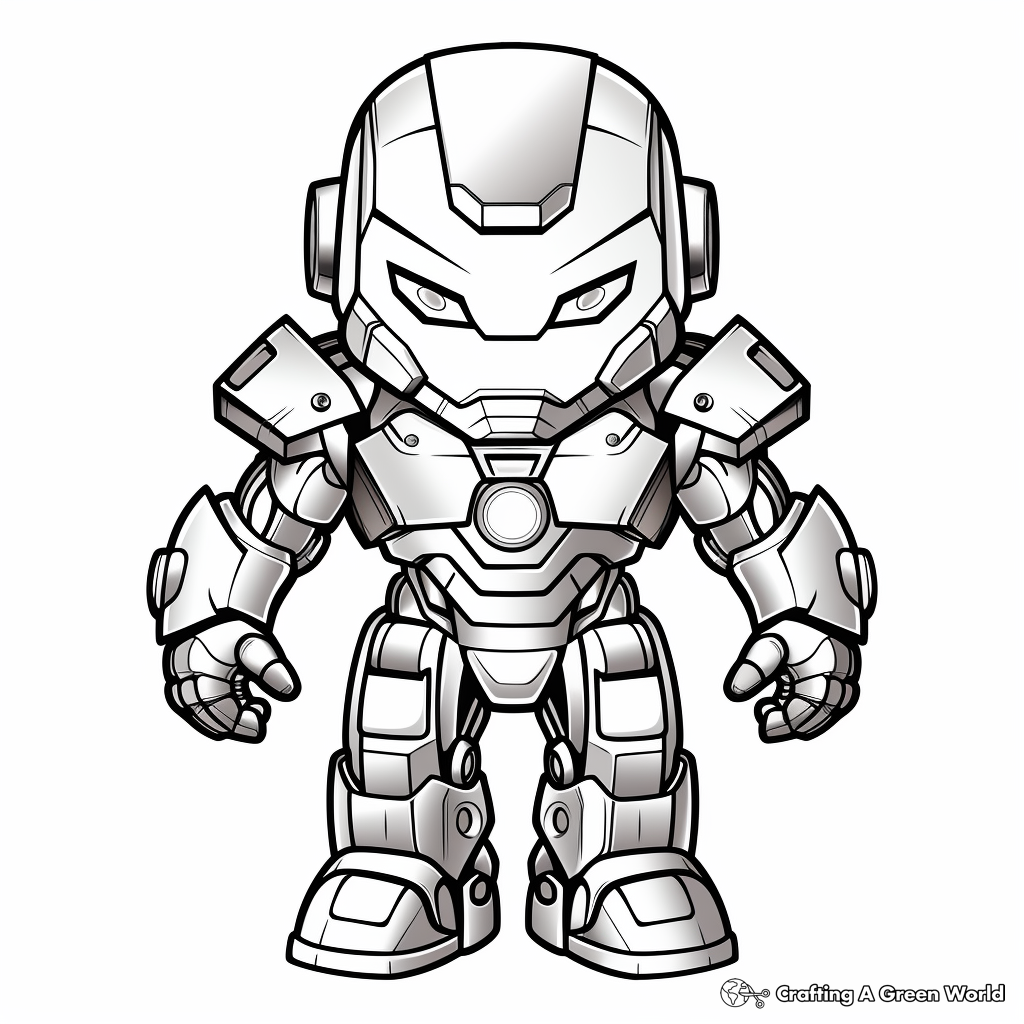 Iron Man Coloring Pages Free Printable 