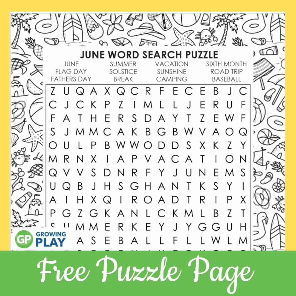 june wordsearch