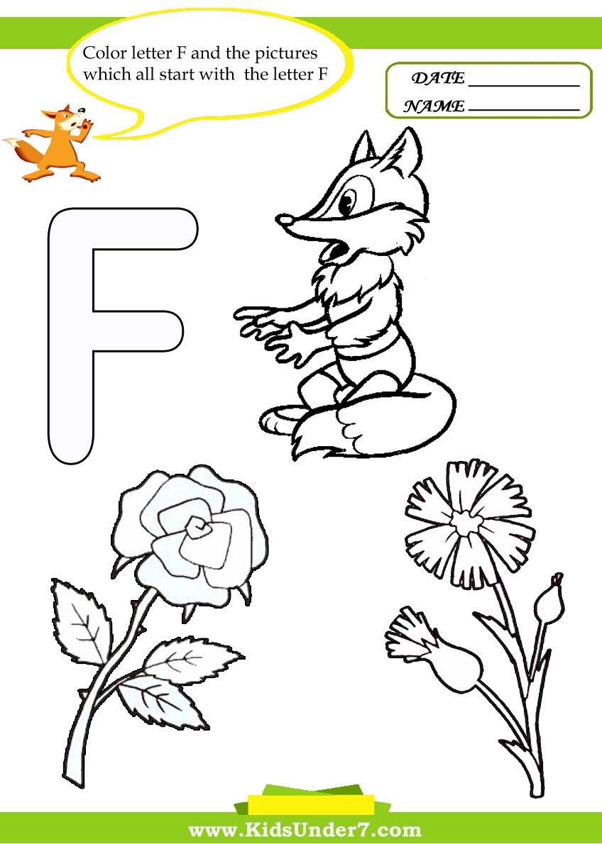 letter f color sheet letter f color sheet