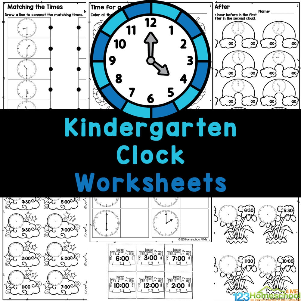 telling time worksheets for kindergarten telling time worksheets for kindergarten