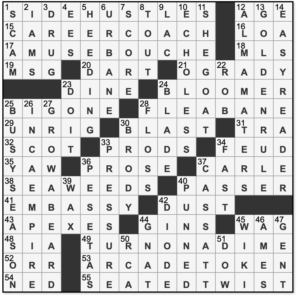 L A Times Crossword Corner Saturday October 12 2024 Bettina Elias Siegel Dan Elias L A Times Crossword Corner Saturday October 12 2024 Bettina Elias Siegel Dan Elias