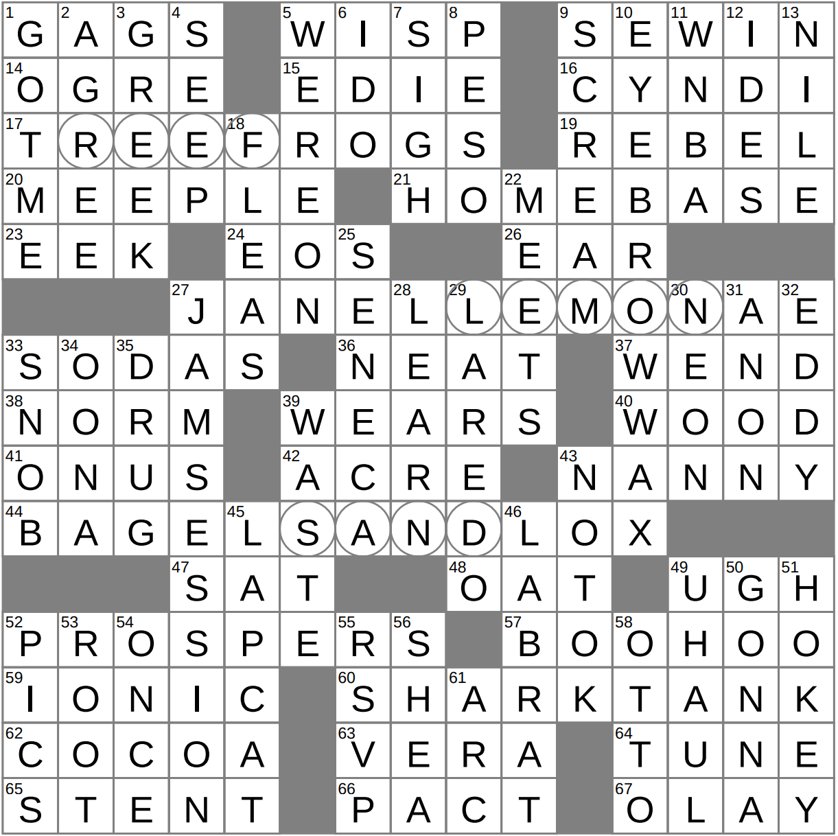LA Times Crossword 3 Feb 26 Tuesday LAXCrossword