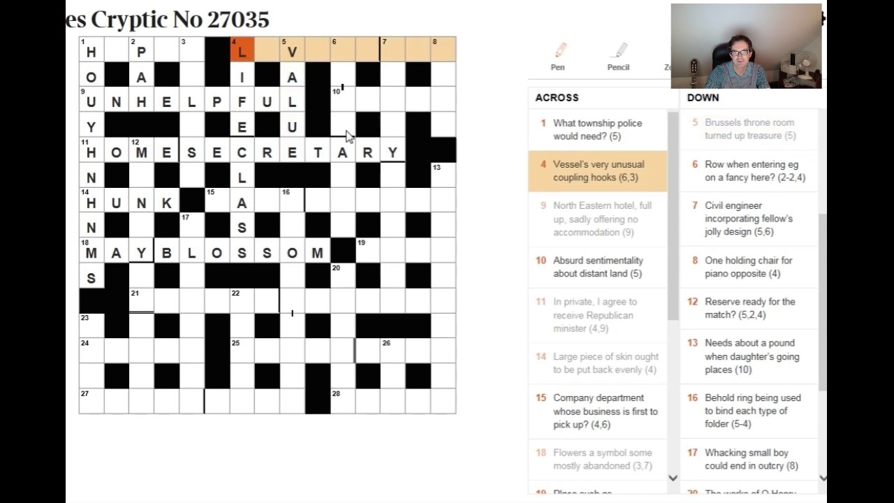 Learn How To Solve The Times Crossword YouTube