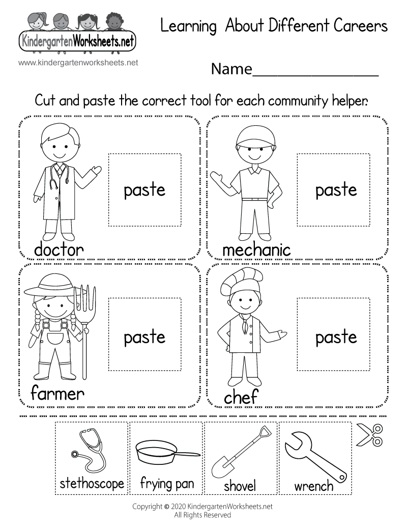 Learning About Careers Worksheet Free Printable Digital PDF Learning About Careers Worksheet Free Printable Digital PDF