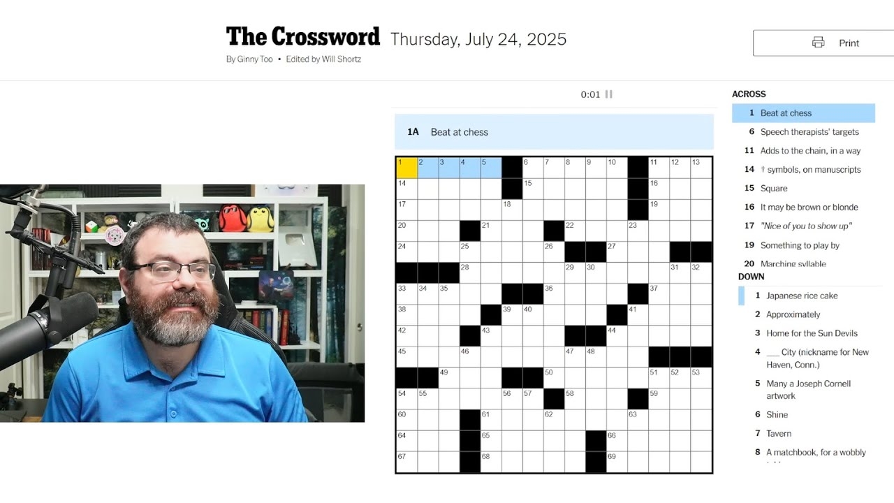 beat it nyt crossword