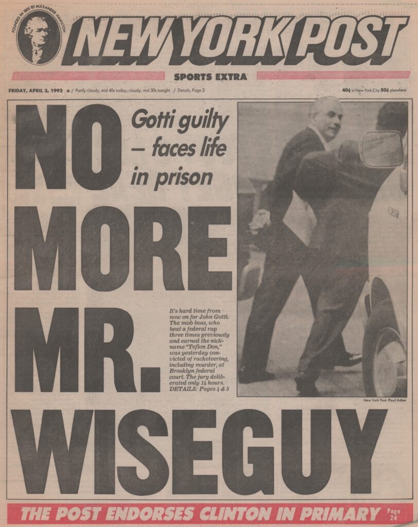 Legendary New York Tabloid s Heyday Included Focus On Mafia Stories The Mob Museum