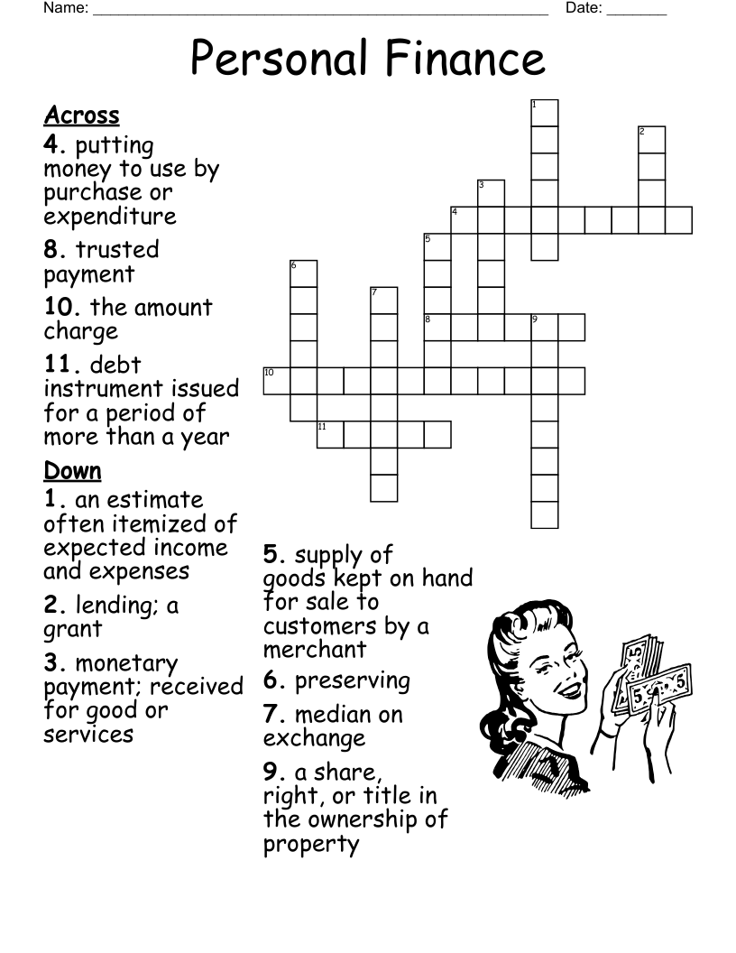 LENDING Crossword WordMint