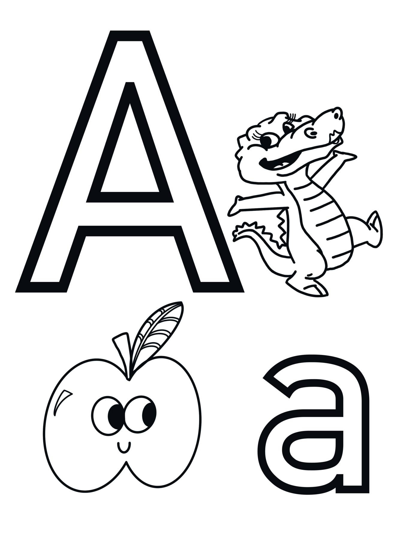 Letter A Coloring Page Sheet By Knox Worksheets TPT Letter A Coloring Page Sheet By Knox Worksheets TPT