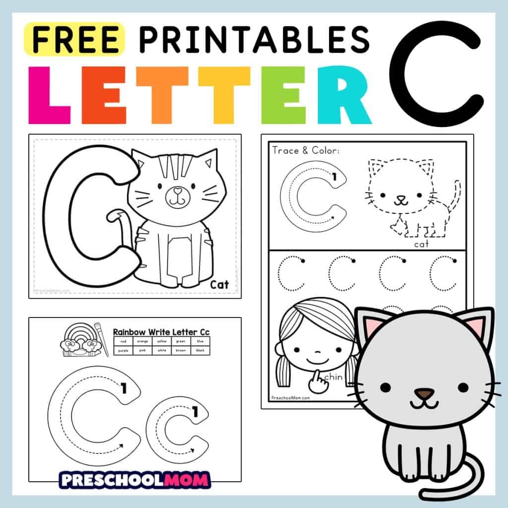 letter c worksheets for toddlers letter c worksheets for toddlers