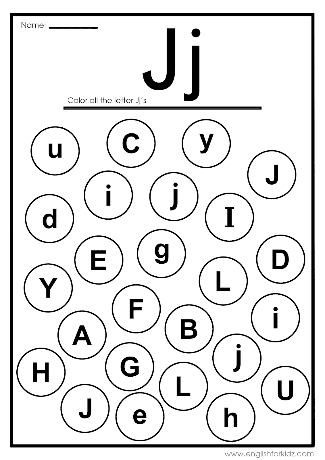 Letter J Worksheet Printable Preschool Coloring Printables Free Fun Letter J Worksheet Printable Preschool Coloring Printables Free Fun