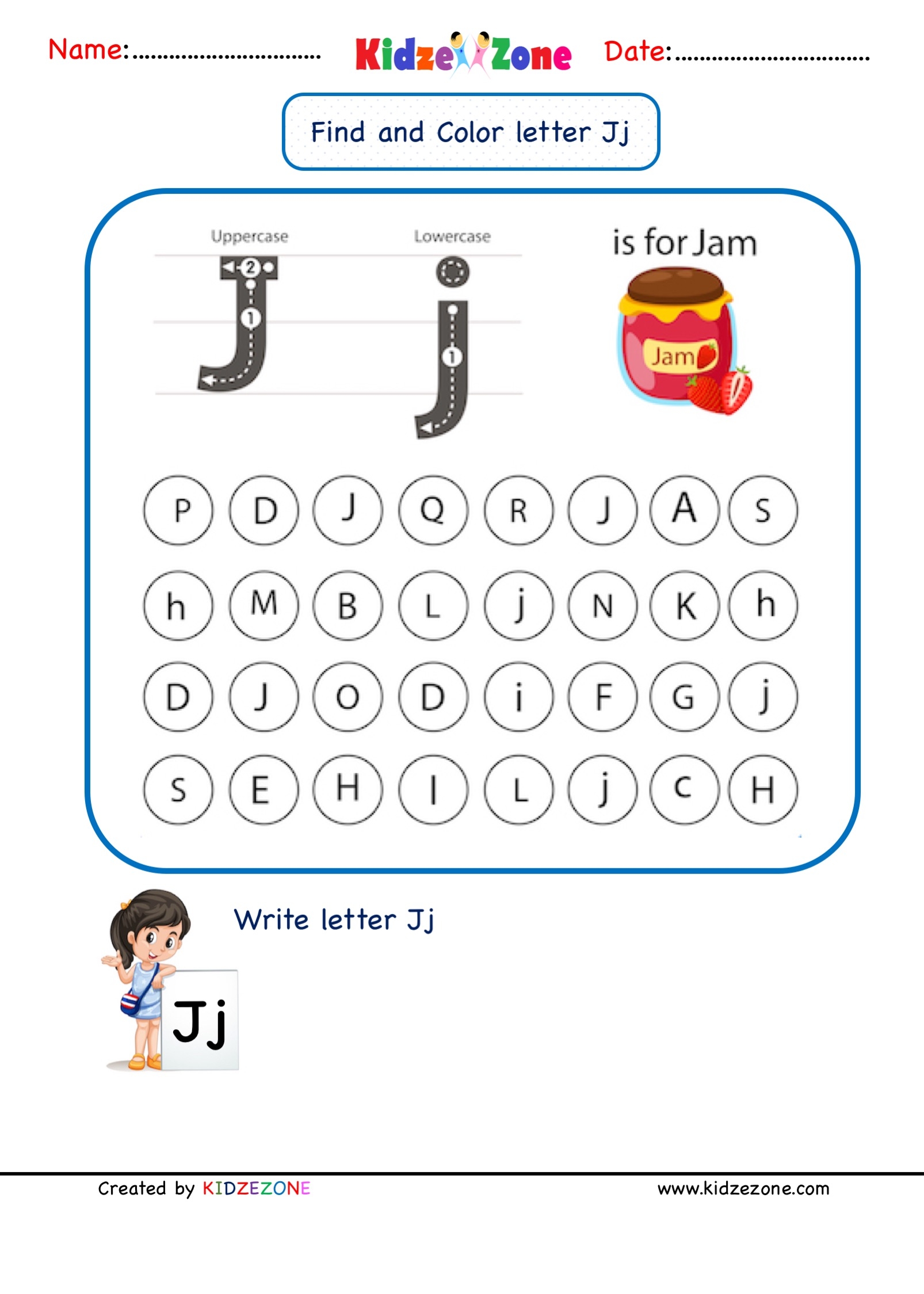 Letter J Worksheets Free Printables Letter J Worksheets Free Printables