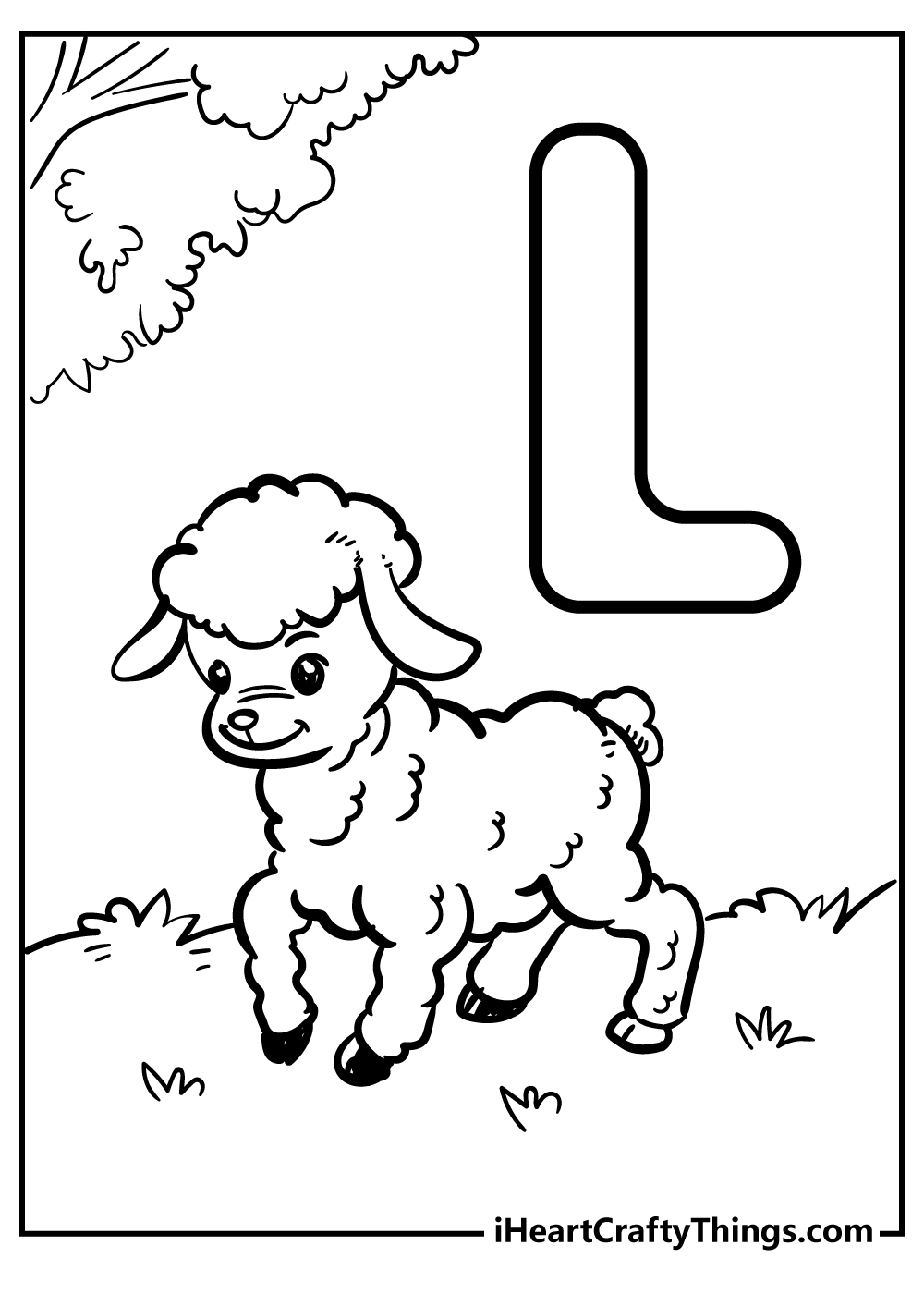 Letter L Coloring Pages 100 Free Printables Letter L Coloring Pages 100 Free Printables