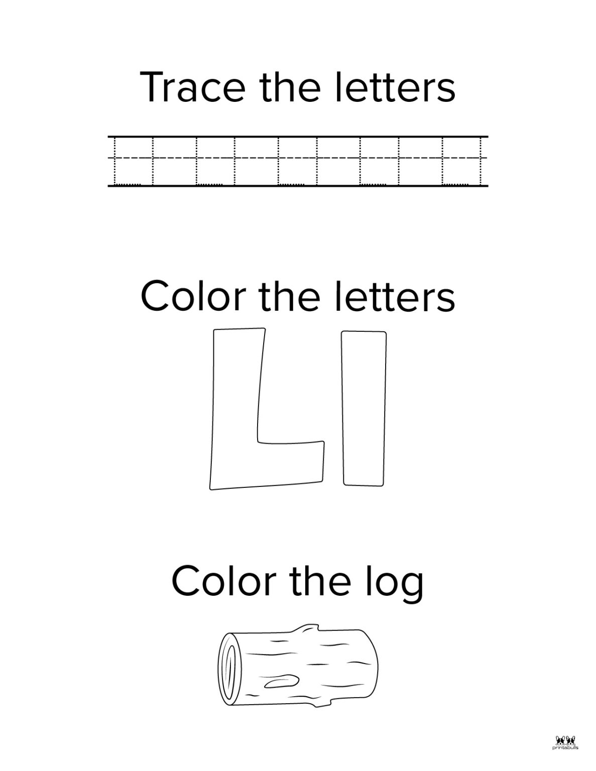 Letter L Worksheets 50 FREE Printables Printabulls
