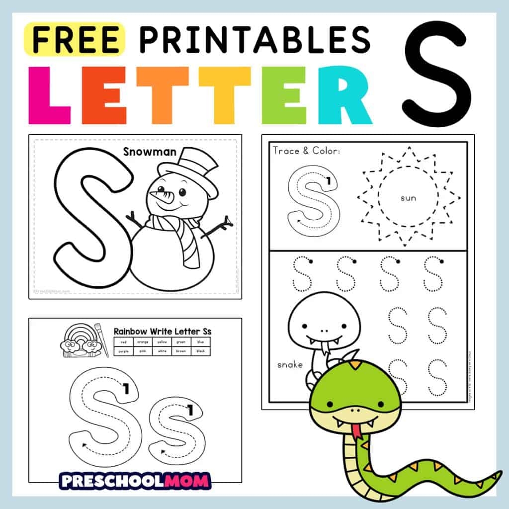 free printable worksheets for nursery
