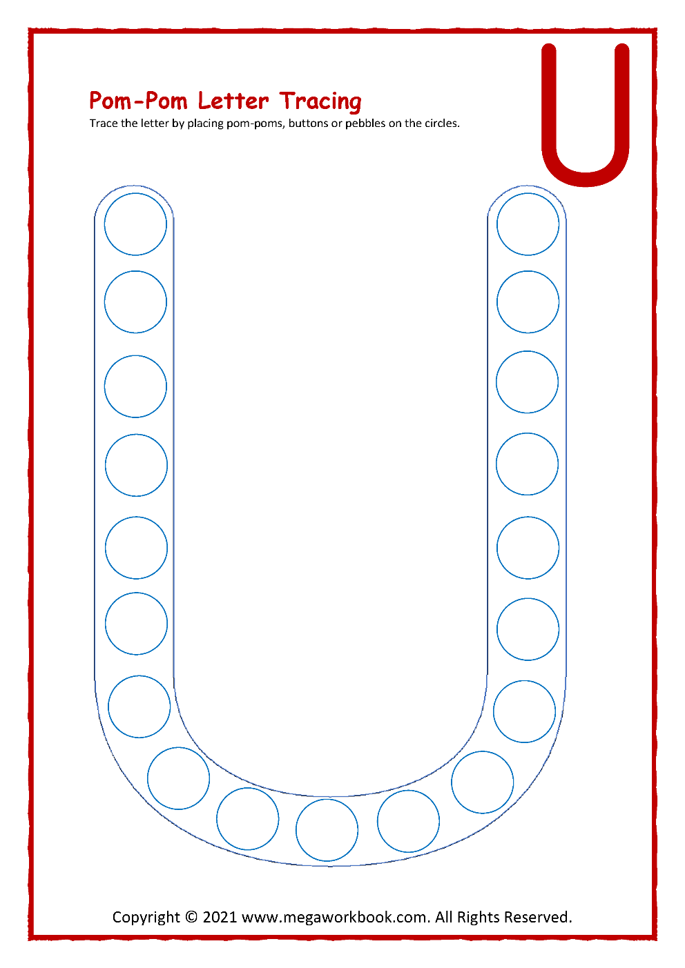 letter u preschool worksheets