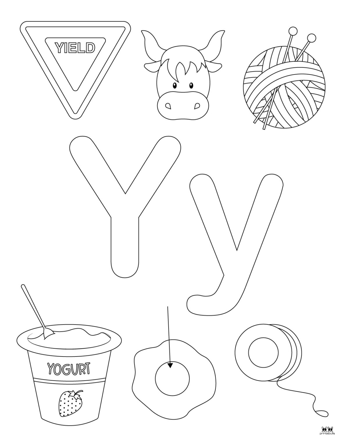 Letter Y Worksheets 50 FREE Printables Printabulls